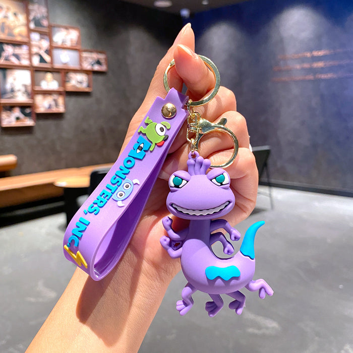 Wholesale Long-haired Monocular Chameleon Key Chain