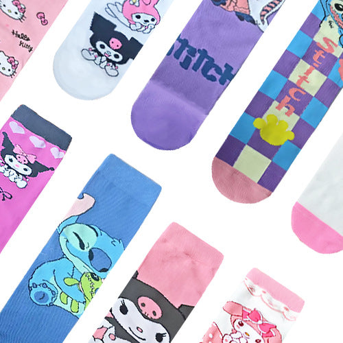 Wholesale Four Seasons Anime Mid-Calf Socks