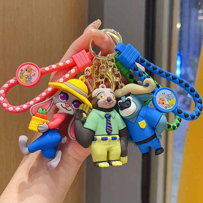 Wholesale Cartoon  Doll School Bag Pendant Car Key Chain