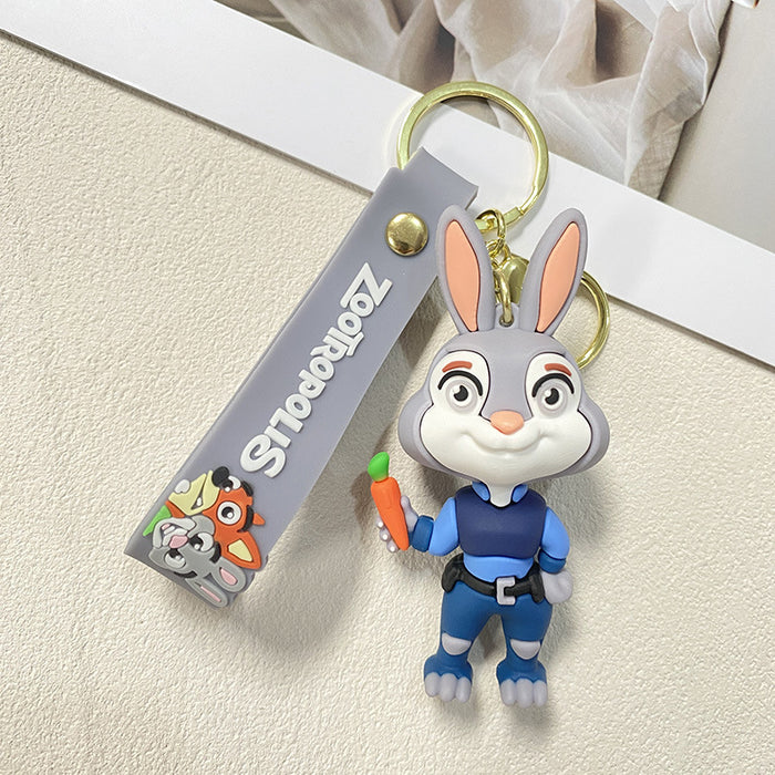 Wholesale Cute cartoon character keychains for couples