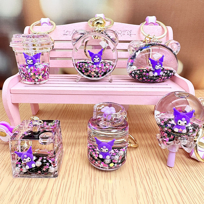 Wholesale Liquid Quicksand Drift Bottle Female Cute Doll Small Pendant Event Gift Batch