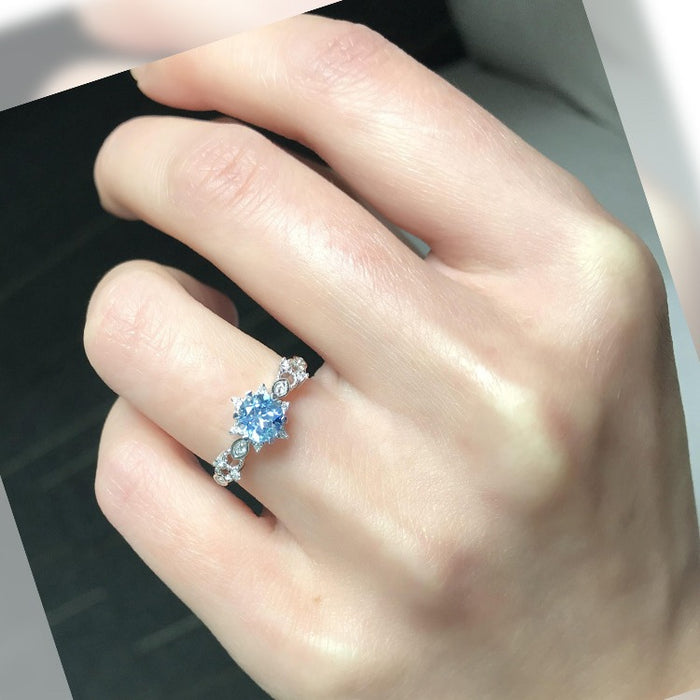 Wholesale Natural round, light luxury, versatile ring, high-end feel ring