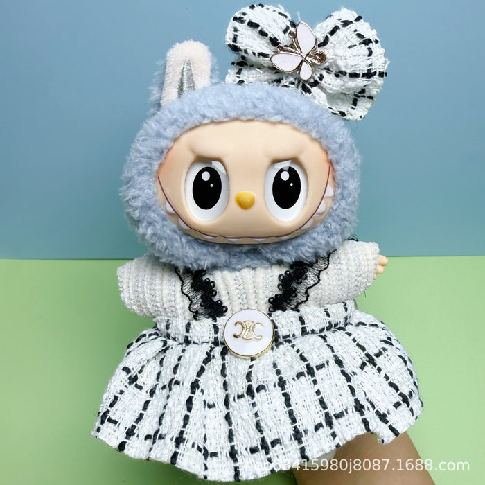 Wholesale Doll clothes can be worn and replaced with plush clothes and accessories