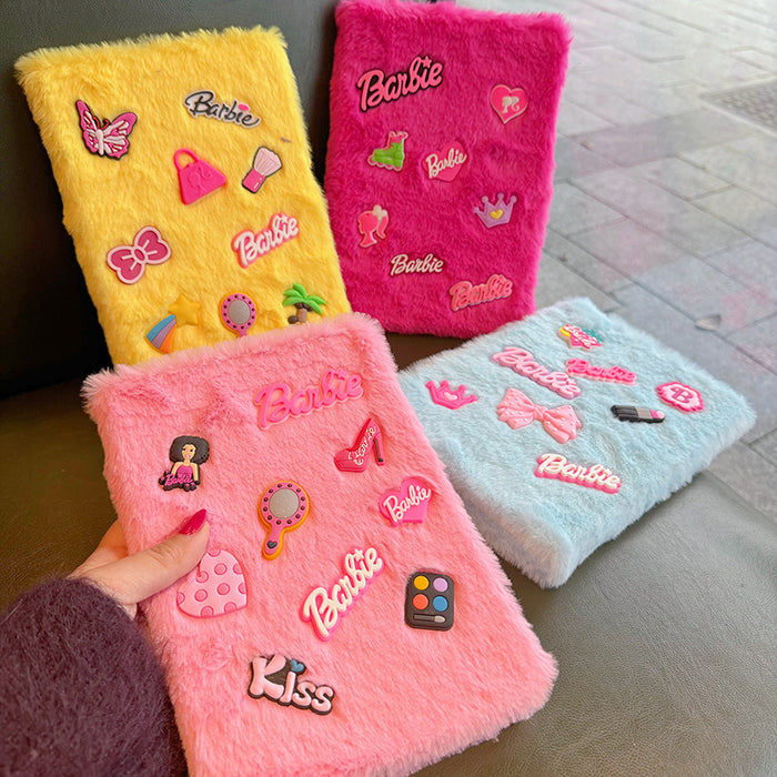 Stuffed Notepad Wholesale Plush notepad cute student journal book heart creative sound ...
