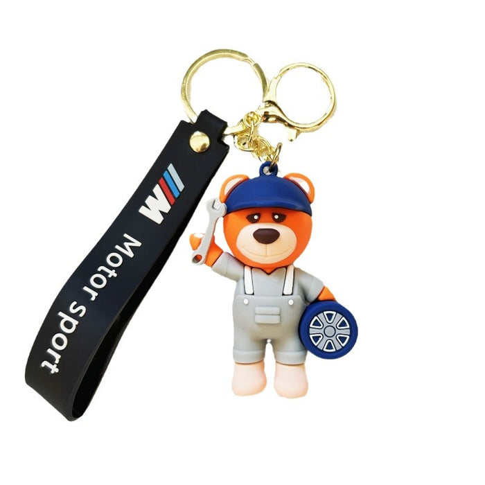 Wholesale PVC Cartoon Doll Keychain JDC-KC-WuYi276