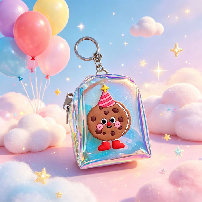 Wholesale Cartoon Animal Transparent PVC Backpack Coin Purse Cute Small Wallet