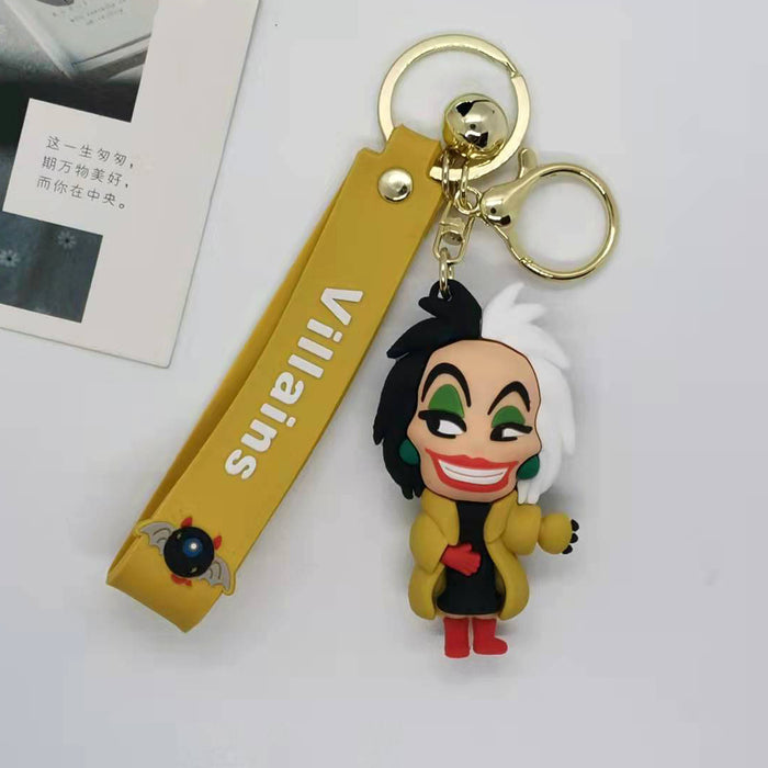 Wholesale Cartoon  Witch Doll Keychain Pendant Bag Car Keychain Accessories Blind Box Gift