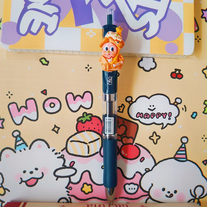Wholesale Cute Star Doctor Nurse Gel Pens 0. 5mm Black Blue Ink Bulk Pack