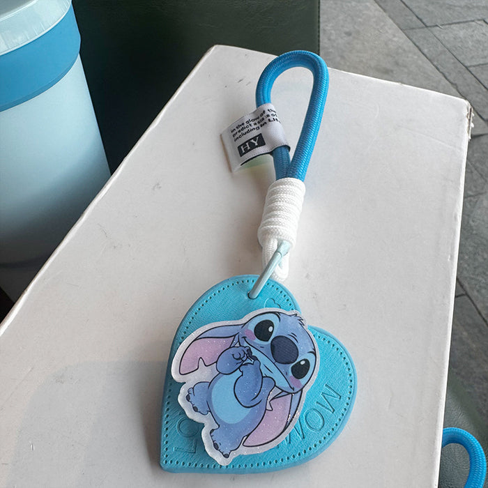 Wholesale Cartoon Cute Love Element Bag Pendant Woven Keychain Pendant High-end Hanging