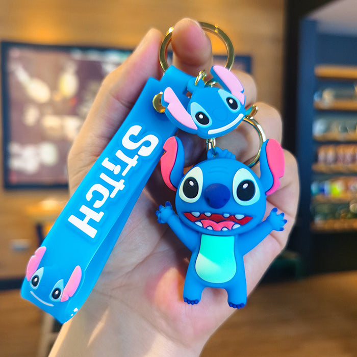 Wholesale Cartoon Doll Silicone Keychain JDC-KC-Tingm131