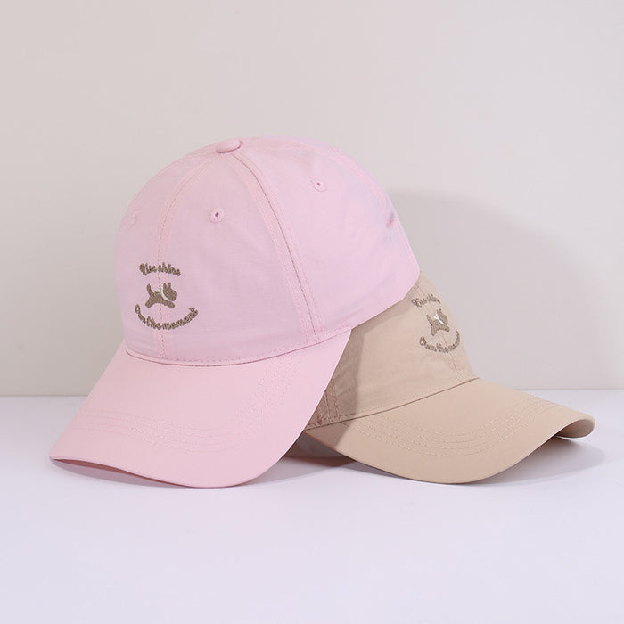 Wholesale Hat quick drying baseball cap versatile fashion casual sun hat wide brimmed duckbill cap