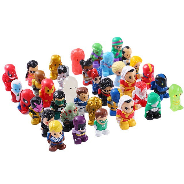 Wholesale 100PCS Plastic Mixed Toy Doll Beaded Pen Head JDC-BDS-ZiBan003