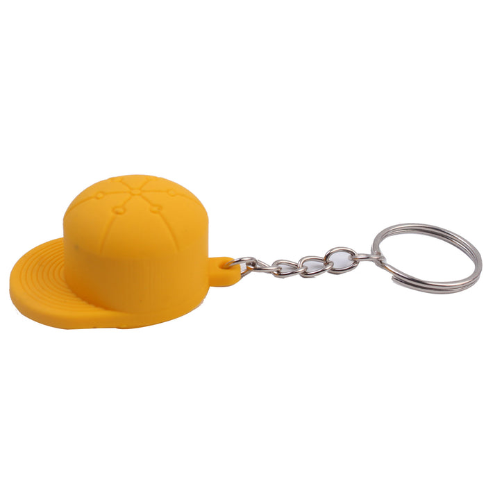 Wholesale Creative 3D Hat Keychain Pvc JDC-KC-MiLai015