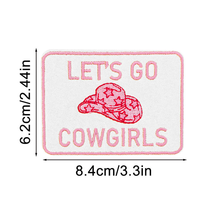 Wholesale English Letter Embroidery DIY Patches