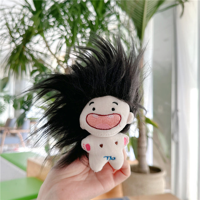 Wholesale Twelve Zodiac Signs Doll Funny Missing Teeth Cotton Doll Bag Pendant