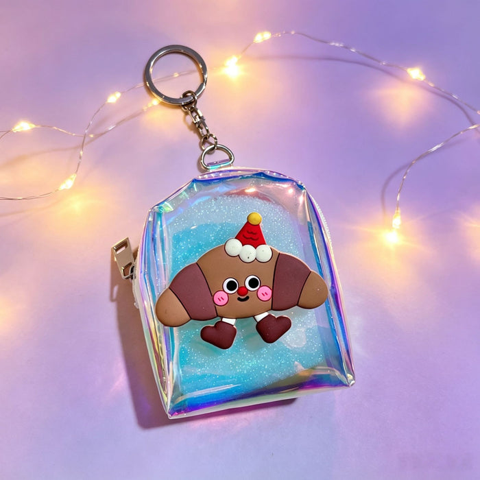 Wholesale Cartoon Animal Transparent PVC Backpack Coin Purse Cute Small Wallet