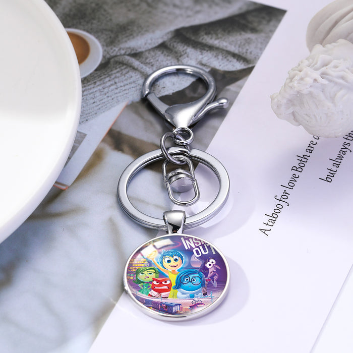 Wholesale Cartoon Time Gem Zinc Alloy Keychain JDC-KC-BS022