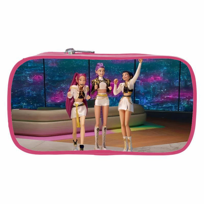 Wholesale DIY Elementary School Student Stationery Bag Pencil Case Pink Pen Bag