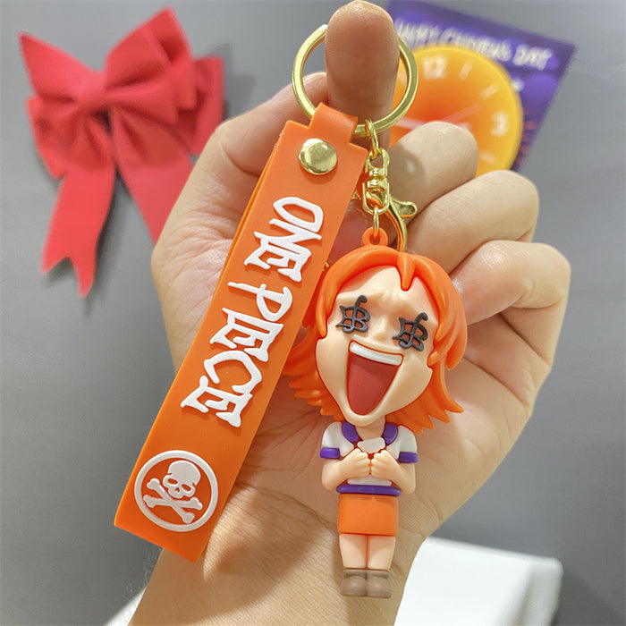 Wholesale PVC Cartoon Doll Keychain JDC-KC-WuYi048