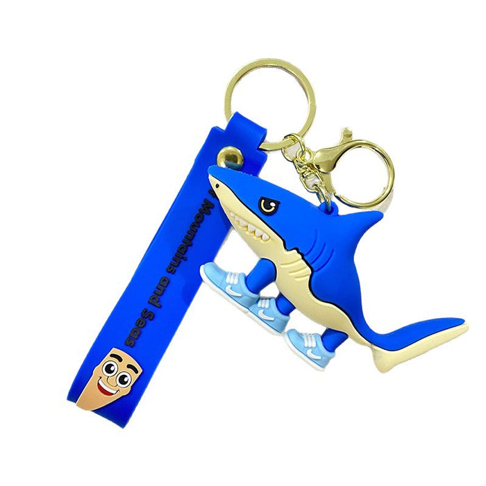 Wholesale Wooden Stick Man Bigfoot Tree Shark Doll Pendant