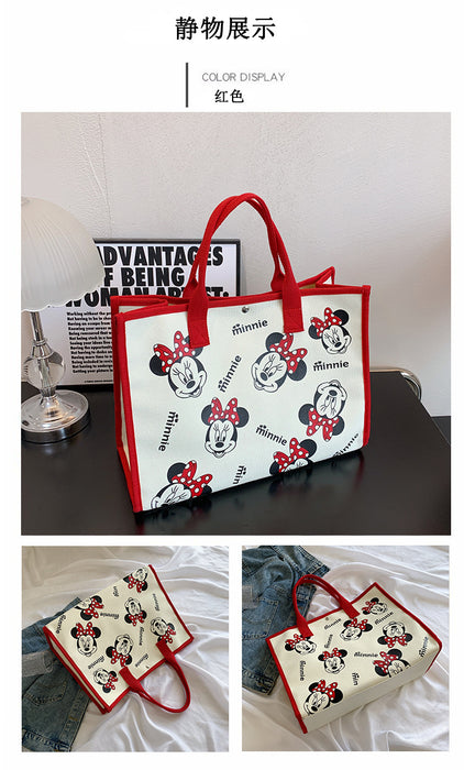 Wholesale Canvas Cartoon Fashion Handbag  JDC-HB-YuanDuo012