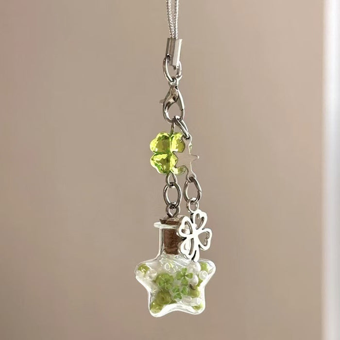 Wholesale star wishing bottle pendant original mobile phone pendant chain