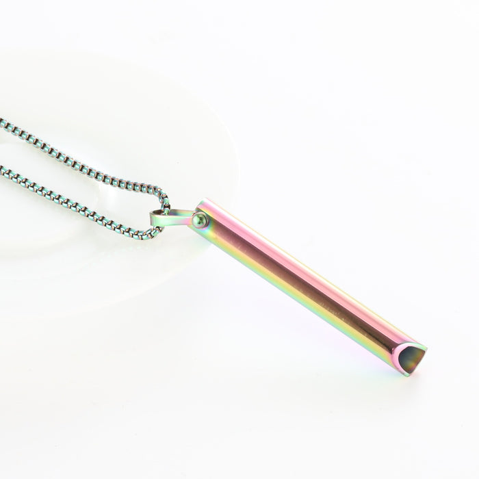 Wholesale Whistle necklace adjustment decompression ring set