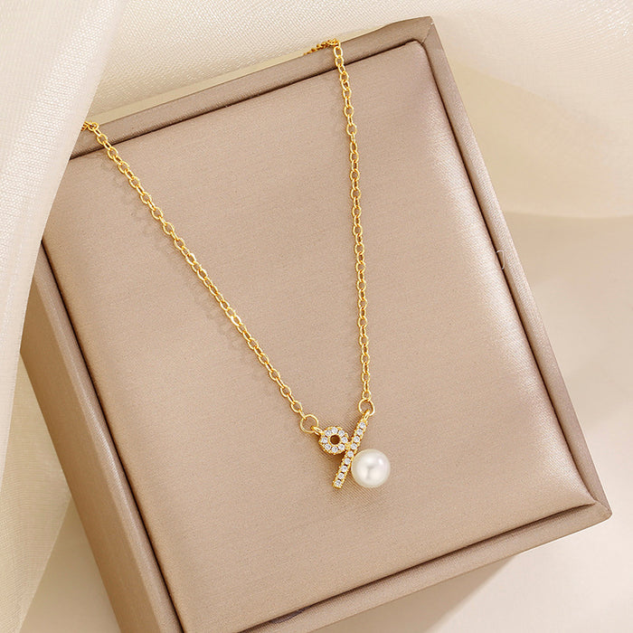 Wholesale Copper Micro Pearl Necklace JDC-NE-SMT002