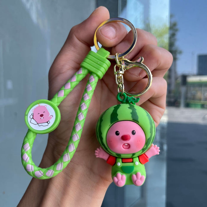 Wholesale Keychain Exquisite Doll Car Keychain Couple Backpack Pendant Small Gift