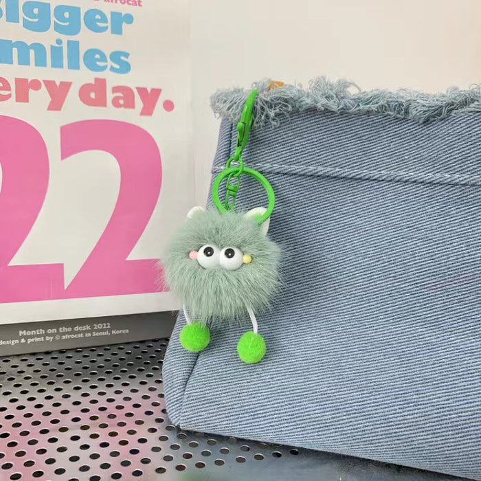 Wholesale Plush pendant, keychain, cute cartoon bag, backpack, hanging decoration, gift