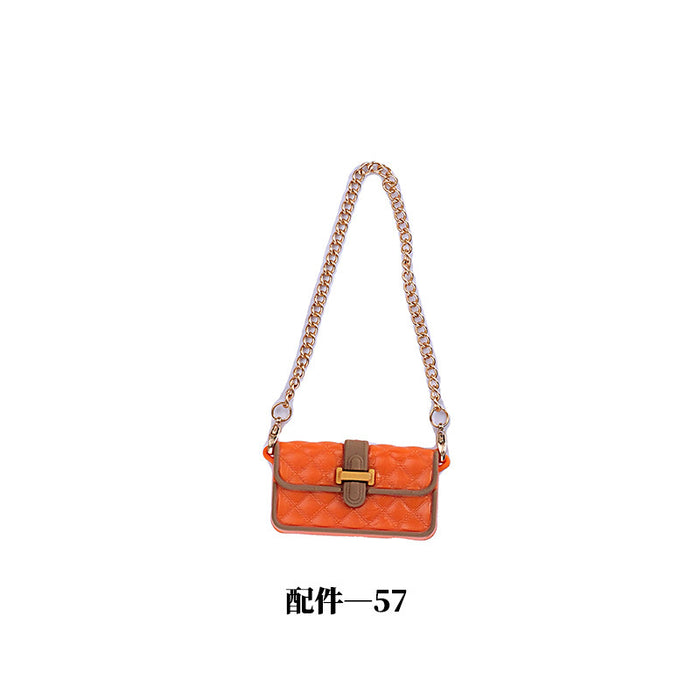 Wholesale Clothes Plush Pendant  Embroidered Heart Stripesd Baby Clothes Hat Small Bag Accessories