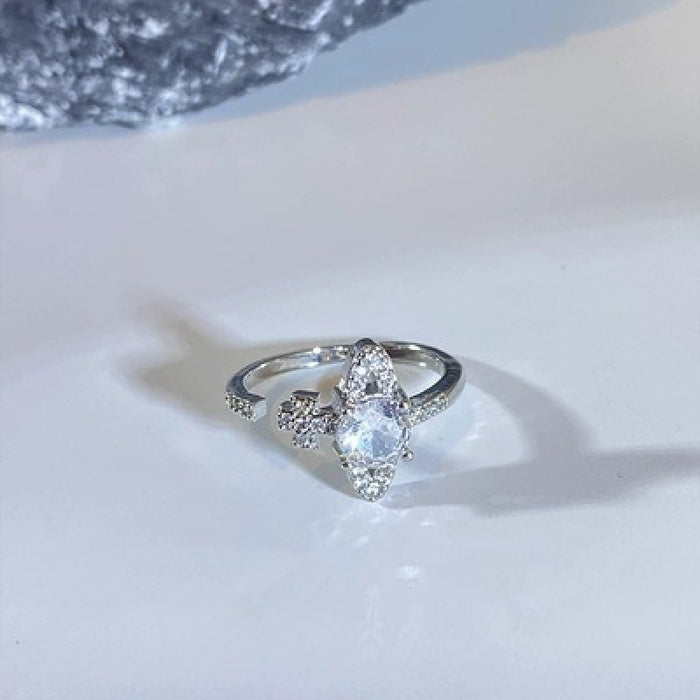 Wholesale Sparkling Diamond Planet Ring