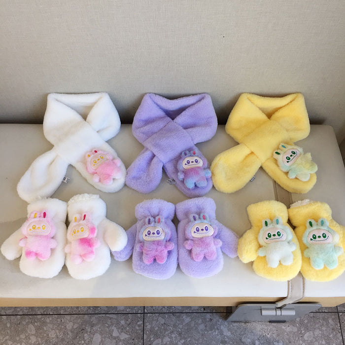 Wholesale Autumn and winter round neck plush Scarves