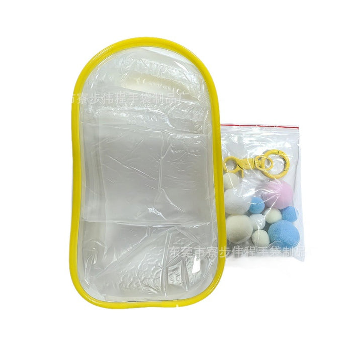 Wholesale Simple Hanging Bag PVC Transparent Outgoing Portable