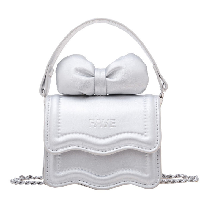 Wholesale Girl's Bag Children's Crossbody Bag Cute Bow Girl's Shoulder Bag  Coin Purse