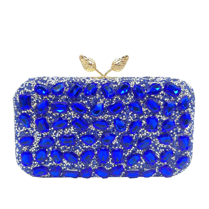 Wholesale Diamond Evening Bag Colorful Resin Diamond Handbag JDC-HB-YiX009