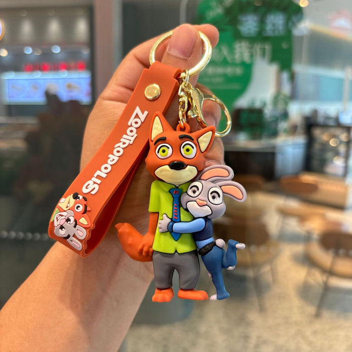 Wholesale Keychain Cute backpack pendant Car keychain Small gift wholesale