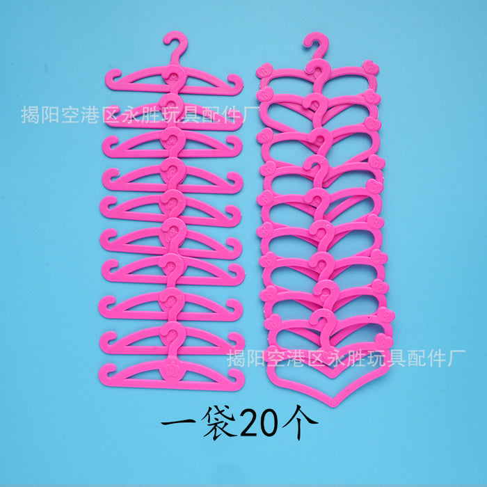 Wholesale doll toy fashion accessories cowboy hat hanger glasses