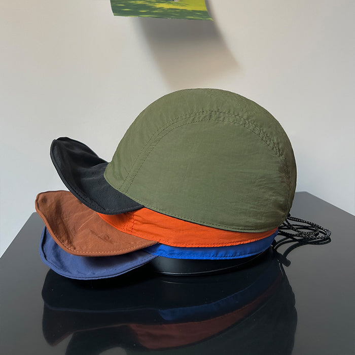 Wholesale Double sided usable hat, outdoor lightweight quick drying duckbill hat, sun protection sun hat, sun baseball hat