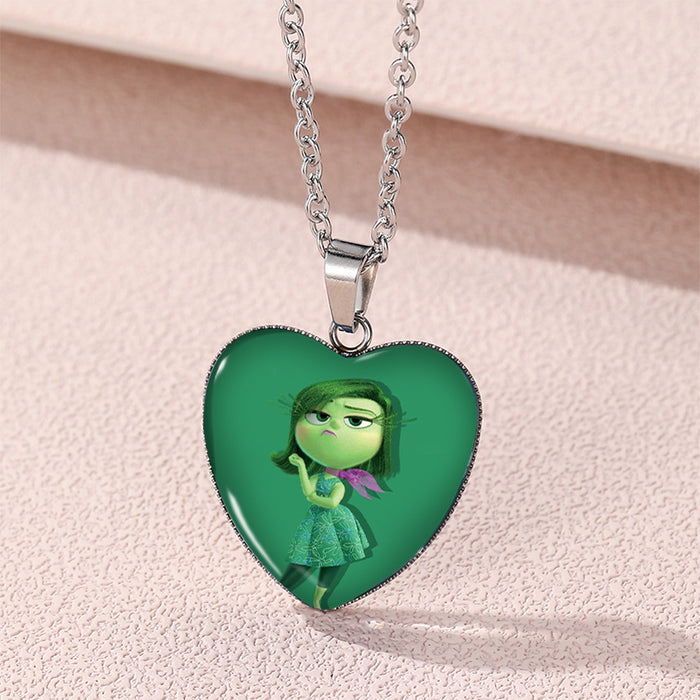 Wholesale Cartoon Alloy Children's Love Necklace JDC-NE-XiangL003