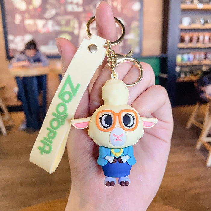 Wholesale Cute Cartoon PVC Keychains