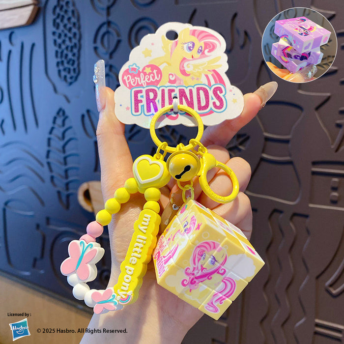 Wholesale Magic Cube Keychain Creative Mini Third Stage Decompression Puzzle Keychain Backpack Pendant