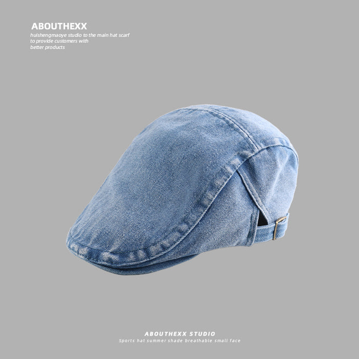 Wholesale Cowboy fashion retro hat versatile beret casual newsboy hat