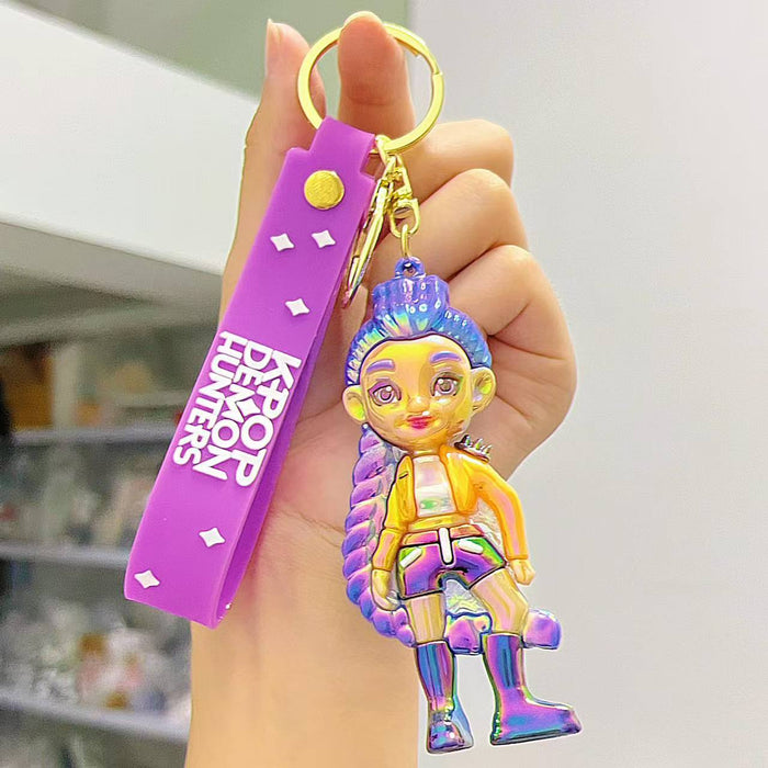 Wholesale Cute KPOP-themed Silicone Keychain
