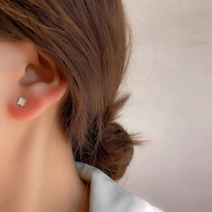 Wholesale Silver Needle Premium Earnail Set with Simple Earrings for Women, Exquisite and Versatile, Compact and New Style Earrings