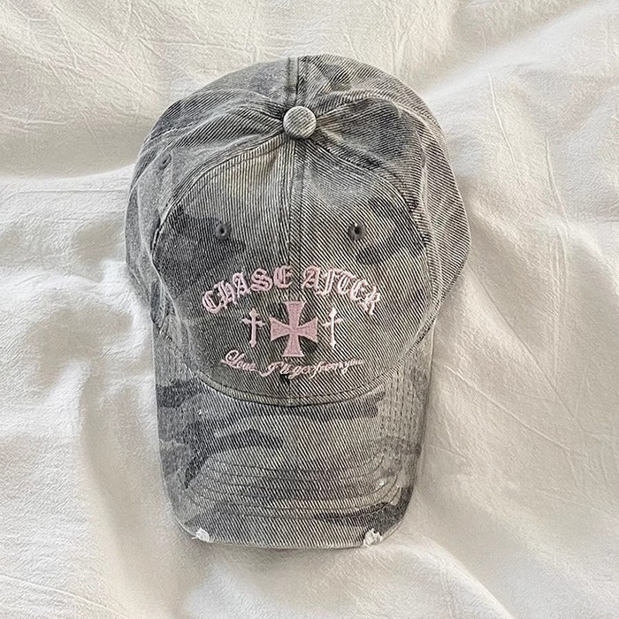 Wholesale Embroidered Cap  Soft Top Baseball Cap for Small Face