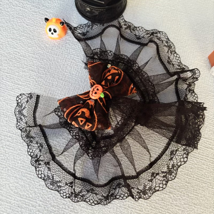 Wholesale Cute  Doll Clothes Set Universal Lace Bow Witch Hat