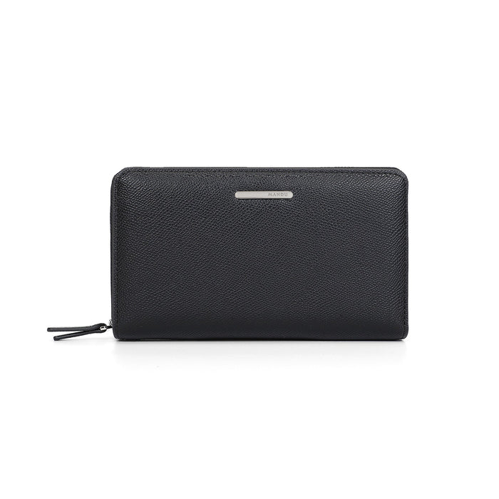 Wholesale Oil Wax Leather Men' s Clutch Wallet PU Leather Casual Style Everyday Accessory