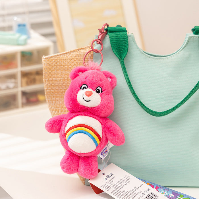 Wholesale Cartoon Bear Sound Plush Keychain Bag Charm Accessory