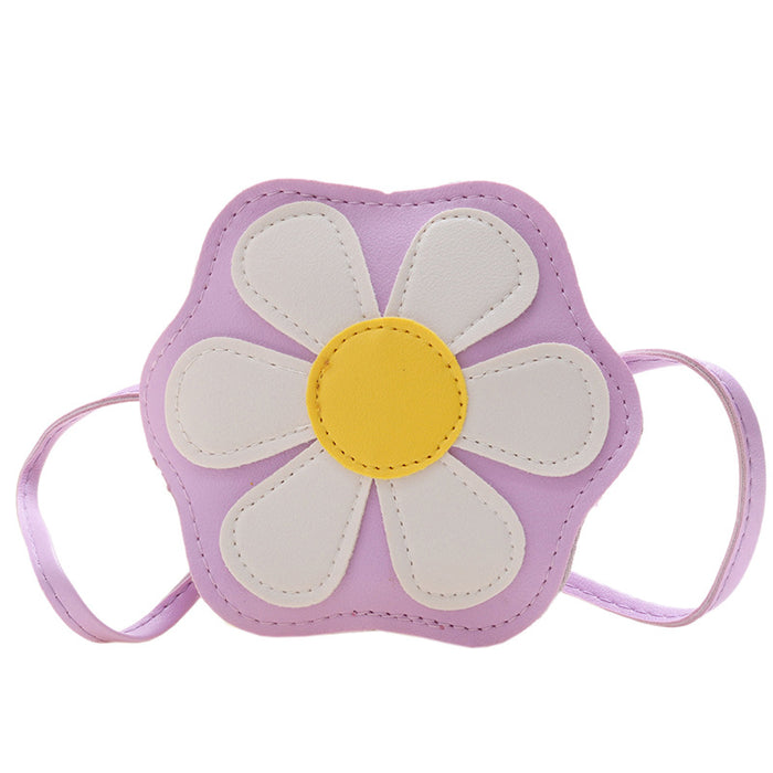 Wholesale Western style cute flower children's shoulder bag crossbody bag